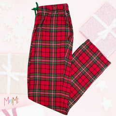 Christmas Plaid Pajama Pant - Unisex