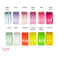 Bracelets Solid Colors - girl
