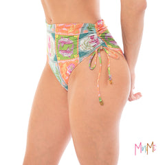 High waisted Bikini BOTTOM Caribbean- Women