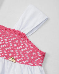 Sofia White Pink Set - Baby Girl