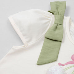 CHERRIES POMPOM SET - BABY GIRL