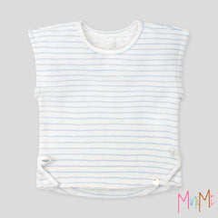 BLUE WHITE TOP - GIRL