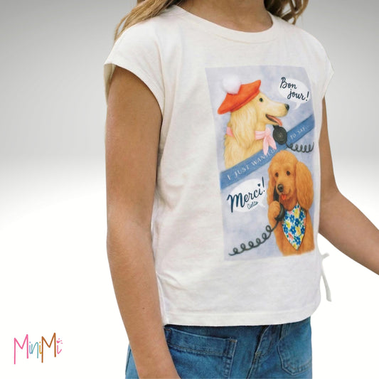 Bon jour! Shirt - girl