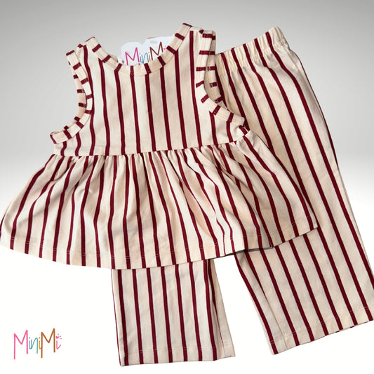 RED STRIPE SET- GIRL
