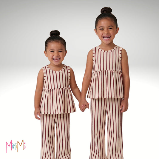 RED STRIPE SET- GIRL