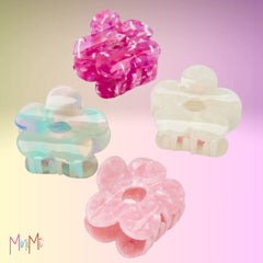 GROOVY FLOWER HAIR CLIP