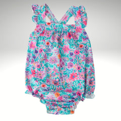 TROPICAL GARDEN ONESIE - BABY GIRL