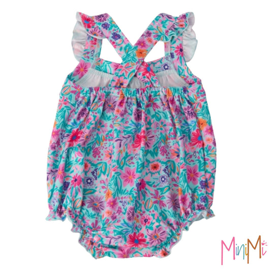 TROPICAL GARDEN ONESIE - BABY GIRL