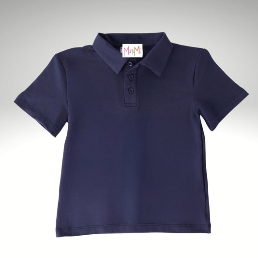 NAVY BLUE POLO - BOY
