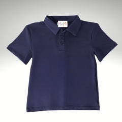 NAVY BLUE POLO - BOY