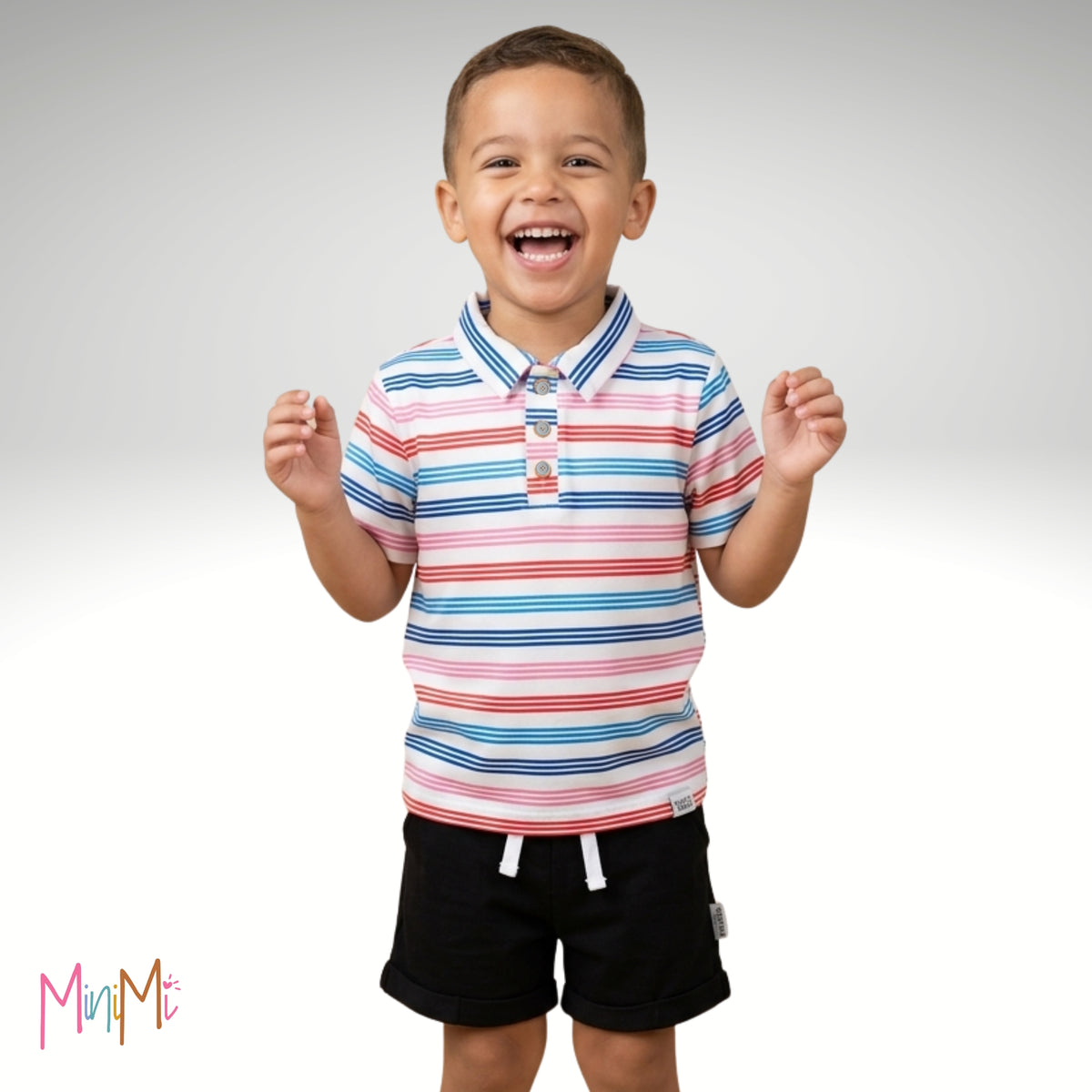 STRIPE POLO SHIRT - BOY