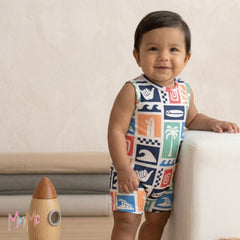 SURF ONESIE - BABY BOY