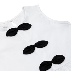 PEPLUM WHITE TOP - GIRL