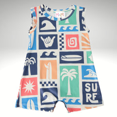 SURF ONESIE - BABY BOY