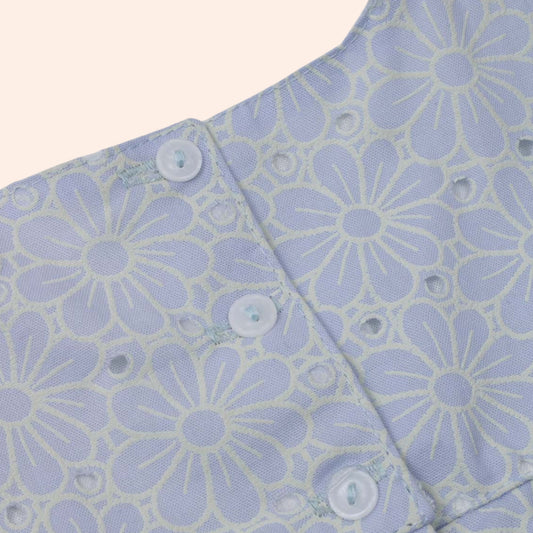 BLUE LACE DRESS - BABY GIRL