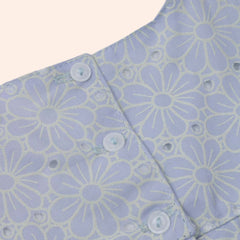 BLUE LACE DRESS - BABY GIRL